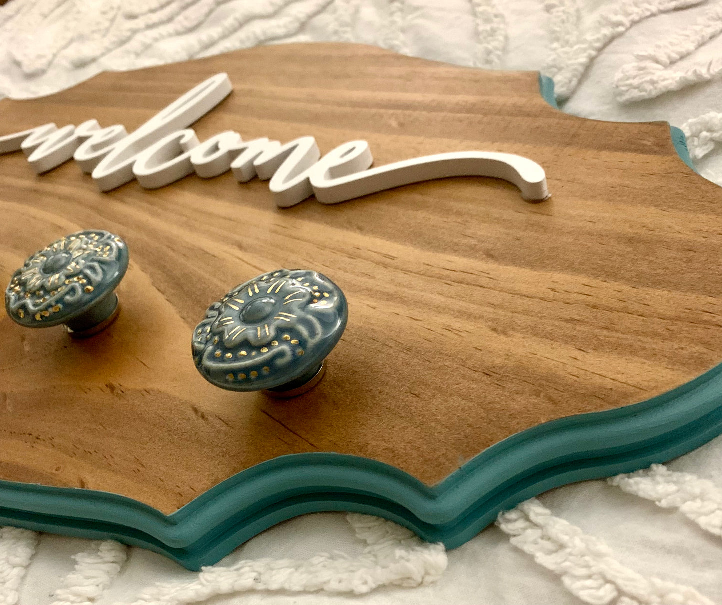 Lovely Blue Welcome