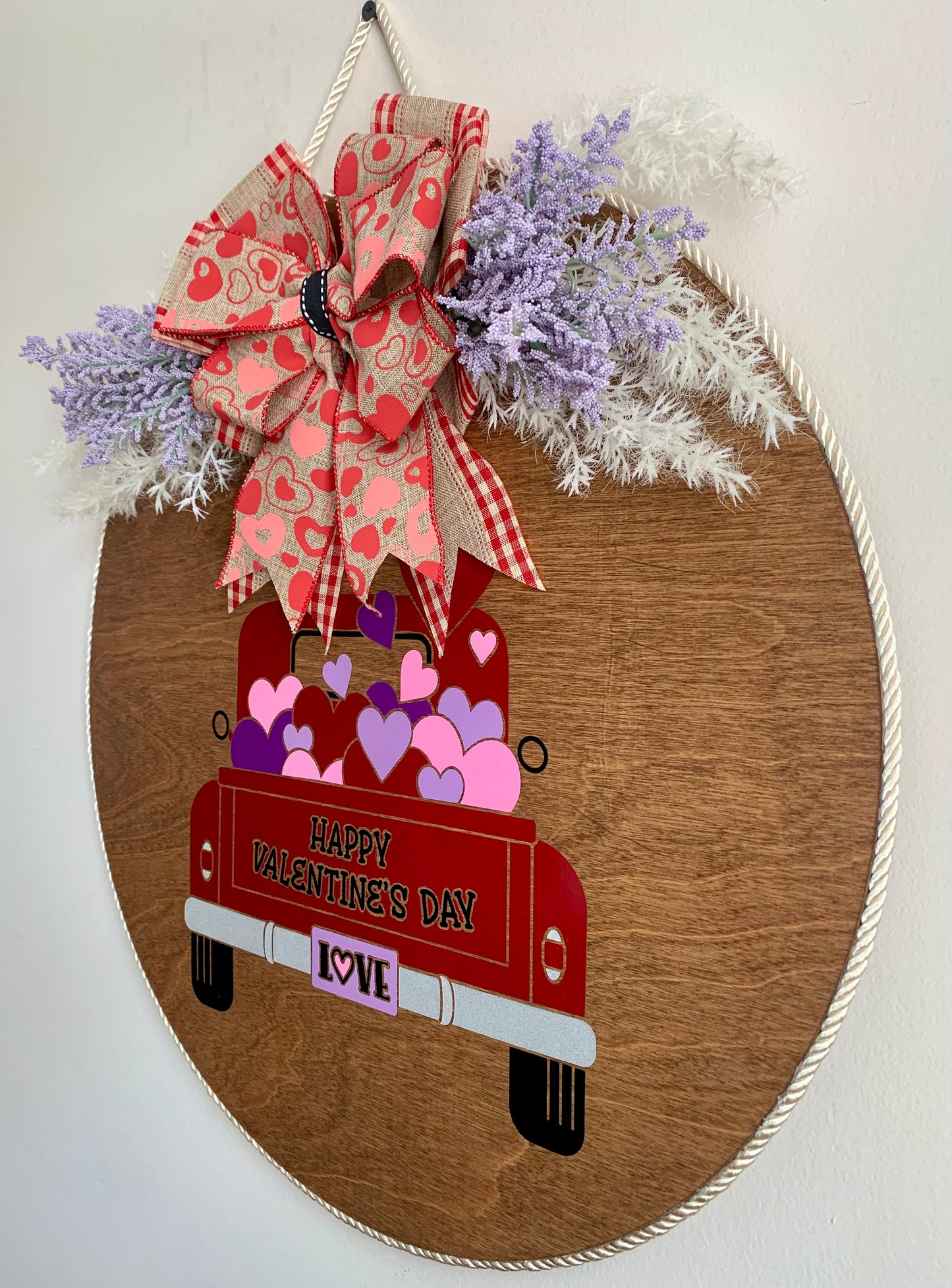 Happy Valentine’s Day Retro Truck